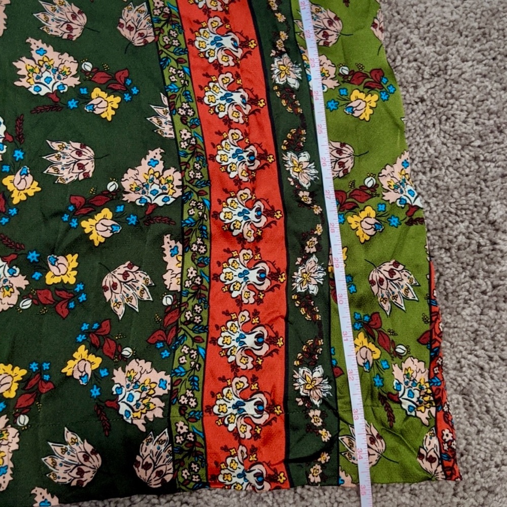 Anthro Tiny Patchwork Patterned Tunic Dress M - image 5